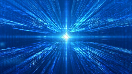 计算机内部的橙色相互连接数字抽象G信息赛博克网格